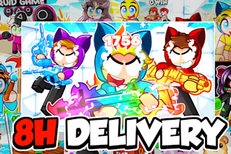 draw a roblox thumbnail