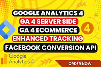 setup server side tracking for google ads, facebook ads with accurate value