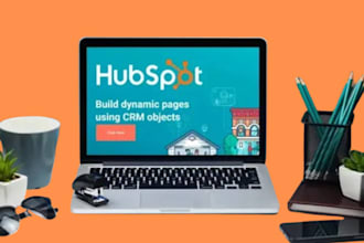 build dynamic pages using CRM in hubspot