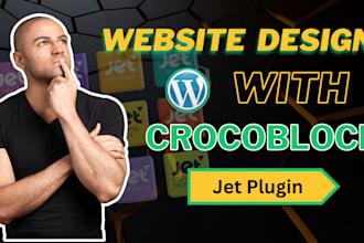 create a dynamic wordpress website with crocoblock, elementor, and jetengine
