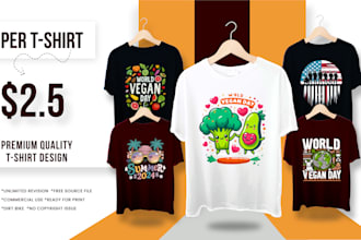 create trendy typography bulk vintage custom t shirt design