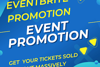 setup, manage and do event promotion, sell tickets on eventbrite