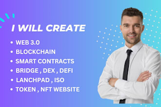 be blockchain developer bridge dex defi on evm solana xrpl cosmos