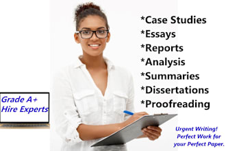 do phd, masters capstone projects, proposals, dissertations  and case studies