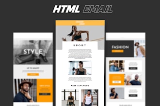 do HTML email template