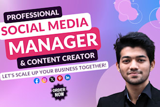 be your social media marketing expert and content strategist