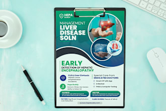 design a medical flyer for dental and home healthcare