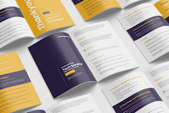 design your professional white paper, annual report