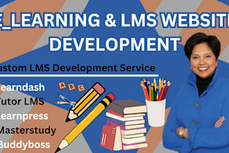 build responsive wordpress lms website learndash tutor lms buddyboss elearning