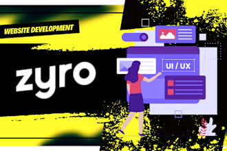 design your website using yola duda zyro ionos custom website development