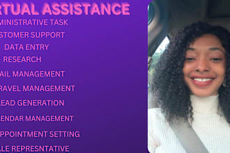 be your personal secretary and executive virtual assistance