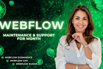 expert webflow website and ecommerce maintenance services