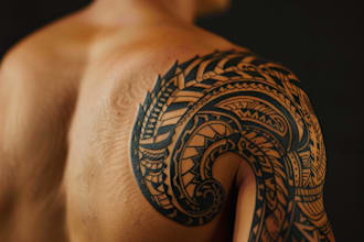 design your polynesian tribal tattoo