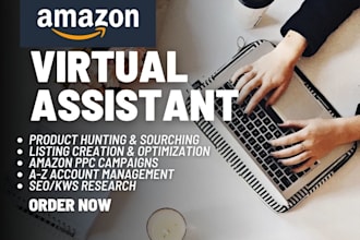 be your professional amazon virtual assistant and fba expert
