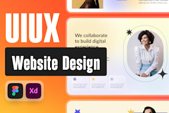 design modern website in figma , website uiux, website uiux design