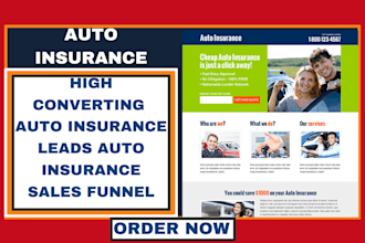 generate high converting auto insurance leads auto insurance sales funnel