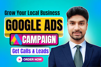 set up google ppc ads call only ads for local plumbing business in USA, canada
