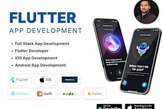 flutter app developer for ios and android app development