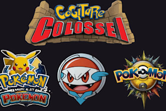 make a custom pokemon logo for you