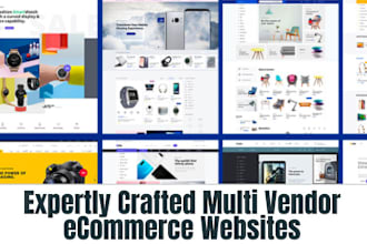 expert multivendor ecommerce marketplace website, ecommerce multivendor website