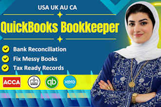 quickbooks bookkeeping and bank reconciliation