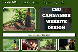 build cbd shopify store cannabis website marijuana store hemp vape cbd oil store