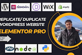 copy clone wordpress website