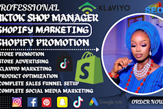 do ecommerce marketing, increase shopify sales, shopify marketing, tiktok shop