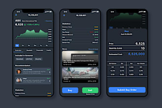 develop stock trading app, trading app, forex trading app, crypto trading app