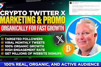 do organic growth, twitter x crypto marketing, x telegram marketing promotion
