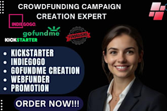 do crowdfunding campaign creation for kickstarter indiegogo gofundme campaign