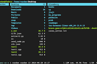 create a custom terminal application
