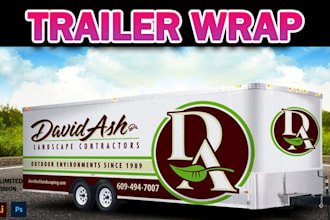 design  food truck, trailer wrap design, wrap design, van wrap