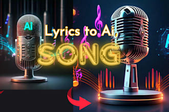 turn your lyrics into an ai generated hit song