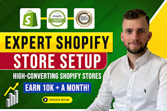 create expert shopify dropshipping store