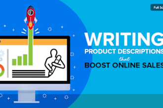 write or rewrite creative persuasive product description and title