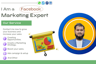 get facebook ads campaign setup and fb ads manager expert
