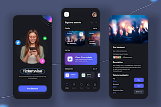 build event booking app, event ticketing app, conference app, livestreaming app