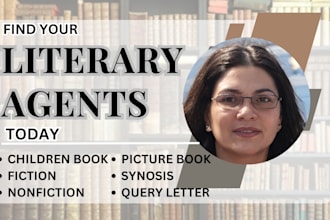 pitch your children book, screenplay, movie script to an active literary agents