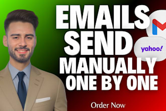send emails manually one by one and do email marketing