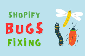 shopify bug fix and shopify custom coding