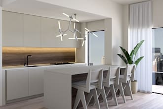 create photorealistic residential 3d interior render