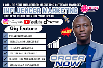 research instagram youtube influencer find marketing outreach campaign manager