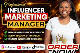 manage instagram influencer research outreach marketing campaign collaboration