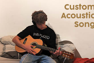 create a custom acoustic song for your loved ones