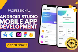 develop build flutter flutterflow app mobile app firebase android app ios ai app