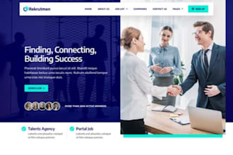 create recruitment website job board website healthcare staffing website wix