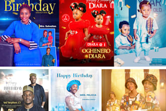 design birthday flyers and invitations for any celebration