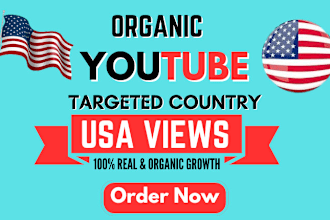 do USA youtube promotion, USA video promotion to USA active audience