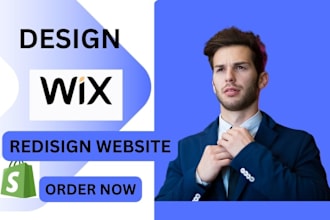 design or redesign wix ecommerce wix website wix landing page godaddy hostinger